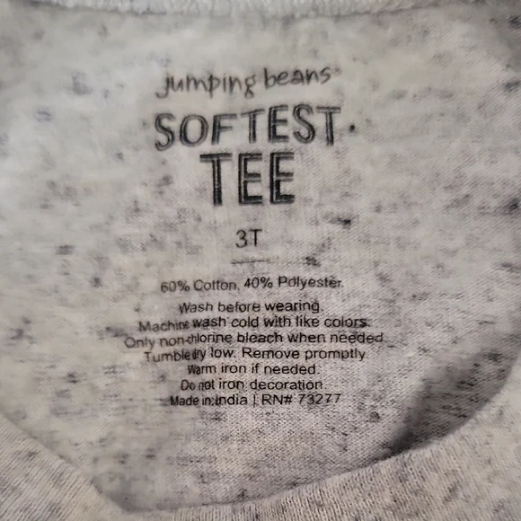 Cat & Jack Blue and Orange Short Sleeve Tees-6 Pack - Picture 7 of 11